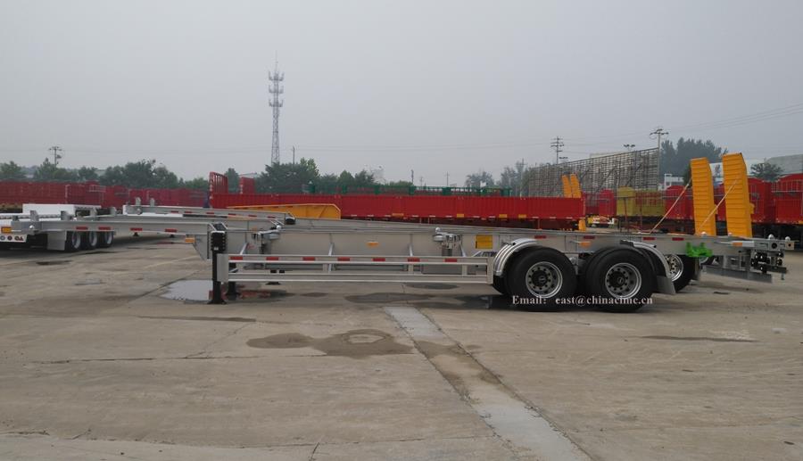 Aluminium Containerchassis Anhänger