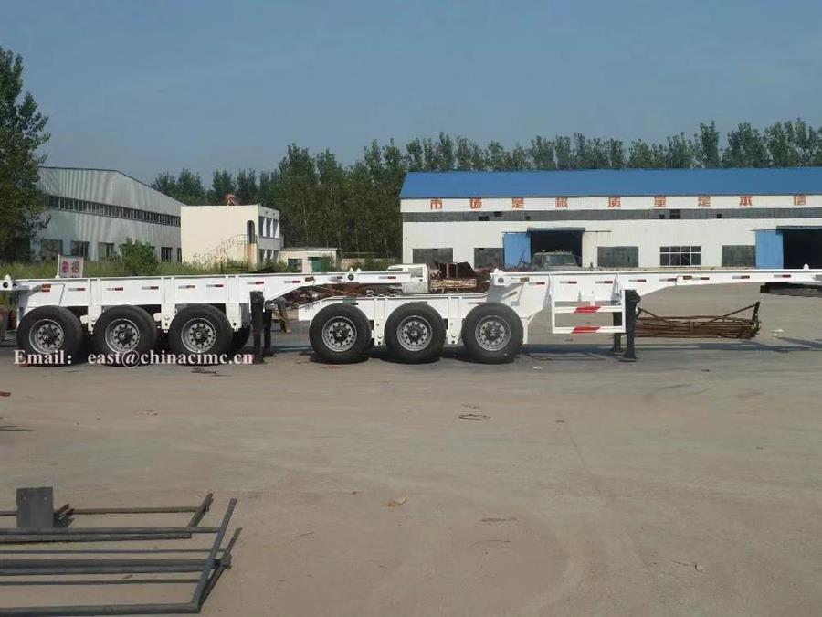 53ft versenkbarer Anhänger 53ft rectractable trailer