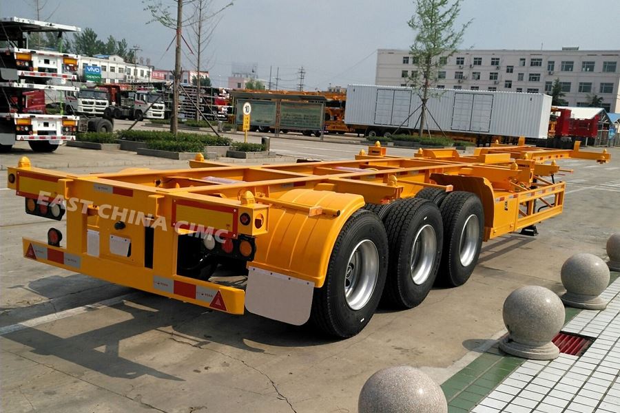 40ft container  chassis trailer1