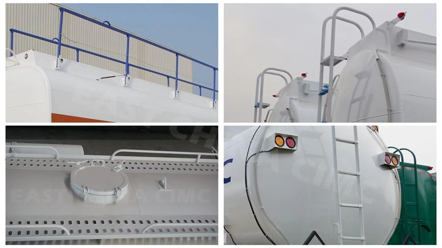 CIMC 40cbm Diesel OilDangerous Liquid Tank Trailer6