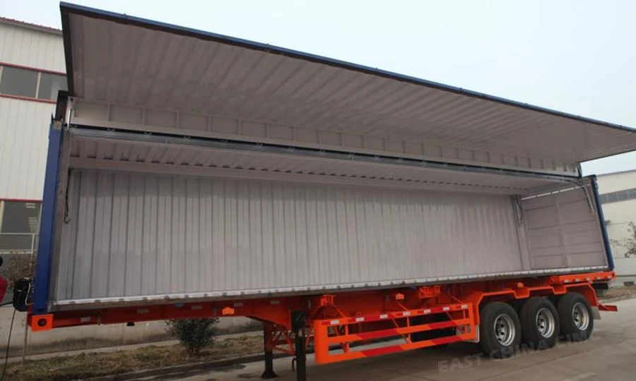 CIMC Wing Open Van Semi Trailer1