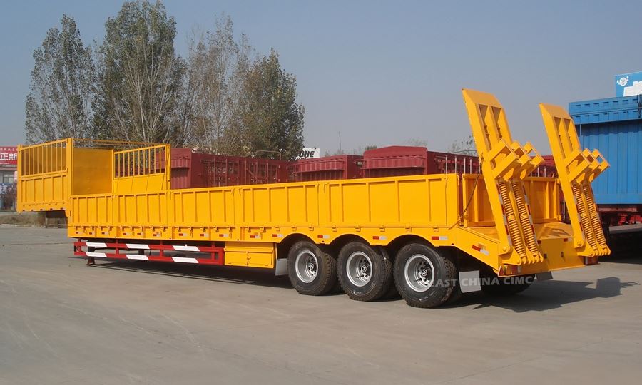 Side Wall Low Bed Trailer
