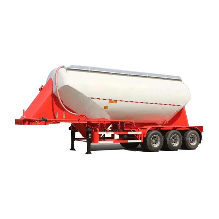 Dry Bulk Flour Transport Tank Trailer